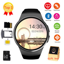 LEMFO KW18 Bluetooth smart watch full screen Support SIM TF Card Smartwatch Phone Heart Rate for apple gear s2 huawei xiaomi